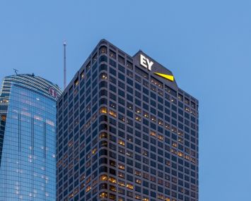 The 41-story, 920,300-square-foot EY Plaza.