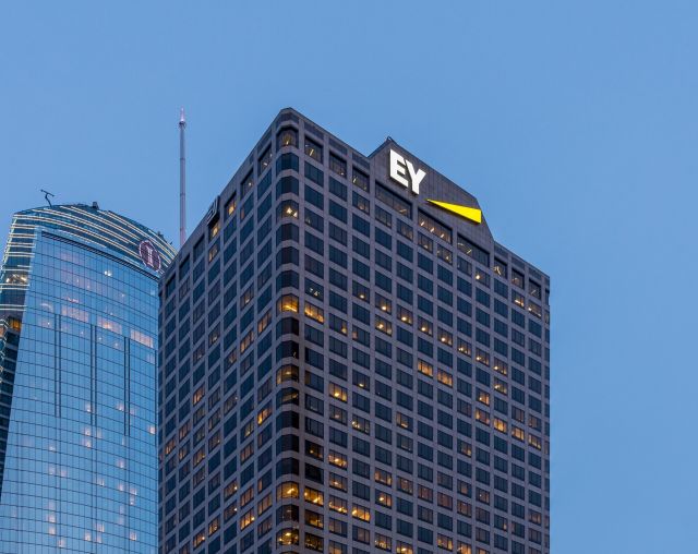 The 41-story, 920,300-square-foot EY Plaza.