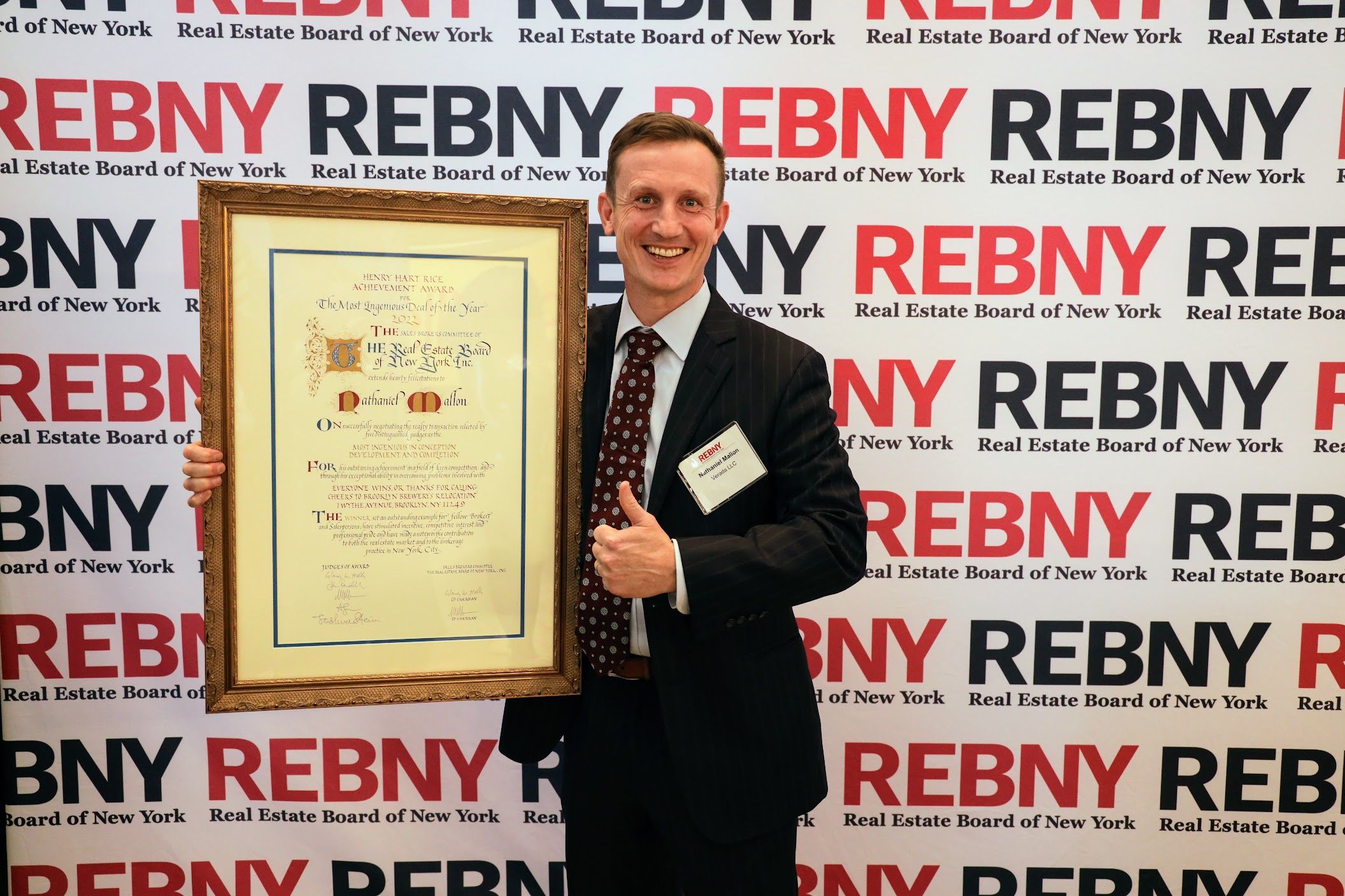 Brooklyn Brewery Relocation, 25 Water Conversion Among REBNY Award Winners - Vimarsana News