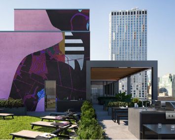 A rendering of 55 Willoughby.