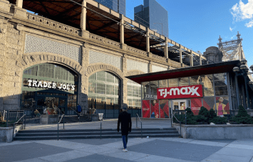 The Bridgemarket property is next to the Ed Koch Queensboro Bridge