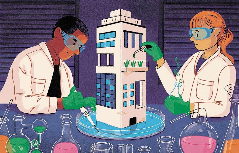 Three major life sciences projects are chugging along in New York City.