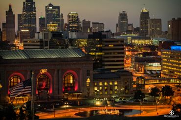 The Kansas City, Missouri, office sector saw the biggest increased distress in May. 
