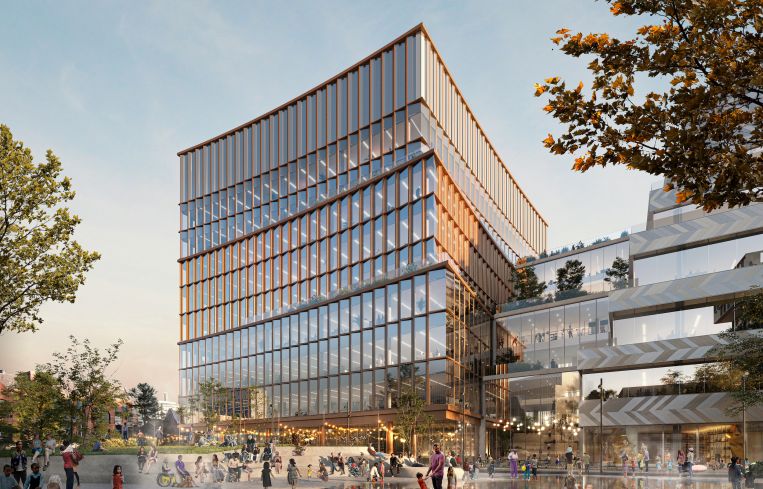 Construction on the 9-acre first phase is set to begin this week, and the buildings are scheduled to open in late 2025 and early 2026.