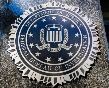 Federal Bureau Of Investigation emblem.