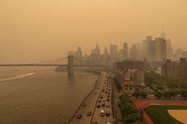 Many of the city's office buildings weren't prepared for the wildfire smoke that swept through on Wednesday, causing the worst air quality in decades.