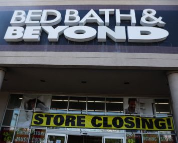 A closing Bed Bath & Beyond location