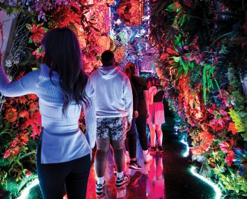 One of INTER_'s interactive experiences in Manhattan.