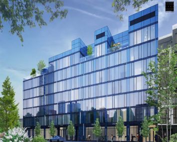 A rendering for Century Development Group's planned condo project at 11-36 45th Road in Long Island City, Queens.