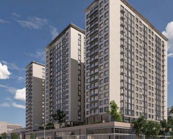 A rendering for Cammeby’s International Group and Rybak Development's mixed-use project at 532 Neptune Avenue in Coney Island, Brooklyn.