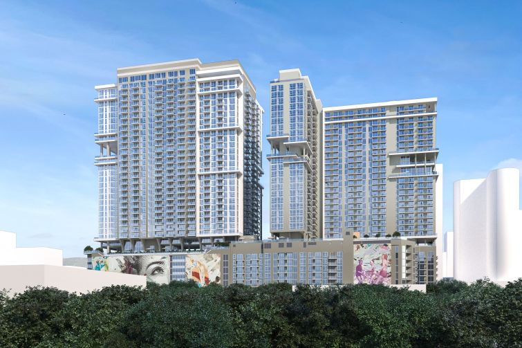 Phase two of Society Las Olas, a 42-story apartment community located in Downtown Fort Lauderdale at 140 SW 2nd Streeet
