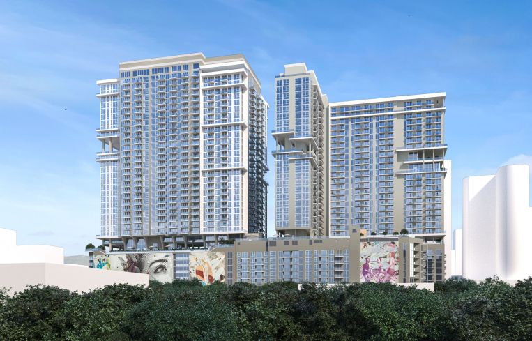 Phase two of Society Las Olas, a 42-story apartment community located in Downtown Fort Lauderdale at 140 SW 2nd Streeet