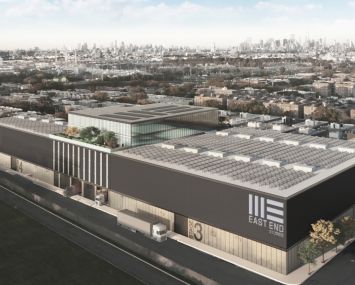 A rendering of the planned East End Studios-Sunnyside campus