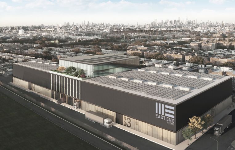 A rendering of the planned East End Studios-Sunnyside campus