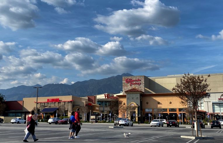 The Westfield Santa Anita mall in Arcadia near Pasadena.