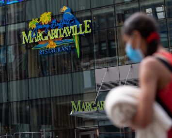 The Margaritaville Resort in Times Square.