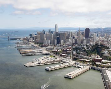 The San Francisco skyline.