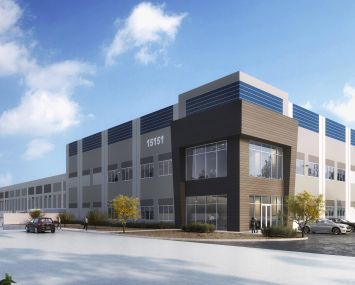 A rendering for Hatcher Industrial Park in Glendale, Ariz.