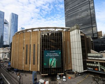 Madison Square Garden.