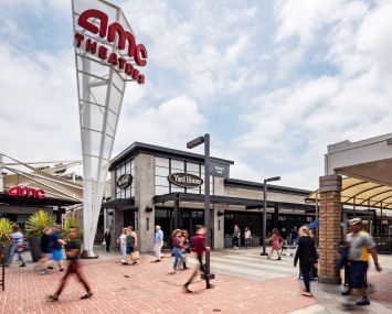 Westfield Mission Valley is on 41 acres, and it features 73 shops and restaurants, including Target, Nordstrom Rack, Macy’s Home, Michael’s and 24-Hour Fitness. The center also includes the AMC Mission Valley 20 movie theater.