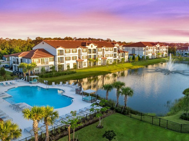 The Venetian Apartments at 4051 Regata Way in Fort Myers, Florida.