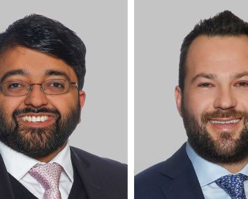 Chinmay Bhatt (left) and Noam Franklin.