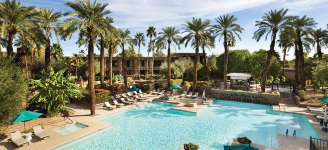 The Doubletree Resort Scottsdale Paradise Valley property spans more than 23 acres. 