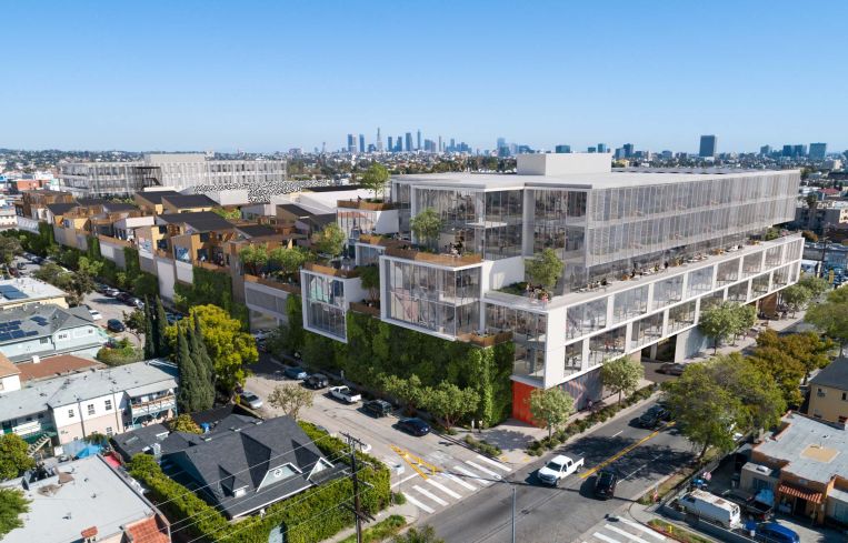 Echelon Studios will rise on a five-acre site at 5601 Santa Monica Boulevard.