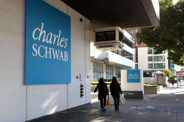 Charles Schwab plans to cut its footprint in San Fransisco, where one of its properties at 211 Main Street (pictured) is secured by CMBS debt. 
