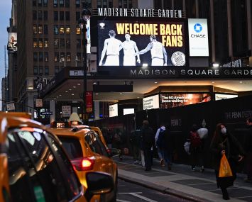 Madison Square Garden.