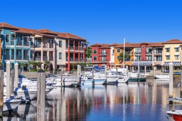 Naples Bay Resort and Marina in Naples, Florida.