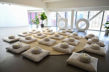 Alo Yoga studio in New York. 