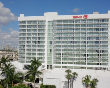 Hilton Fort Lauderdale Marina hotel.