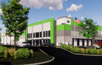 Rendering of Tri-State Industrial, a state-of-the-art industrial facility outside Philadelphia.