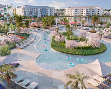 The proposed Villatel Orlando Resort