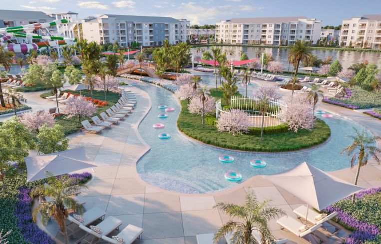 The proposed Villatel Orlando Resort