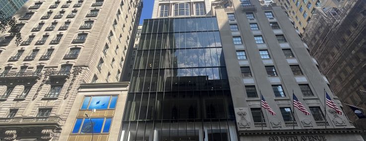 693 Fifth Avenue in midtown Manhattan was constructed in 1992.