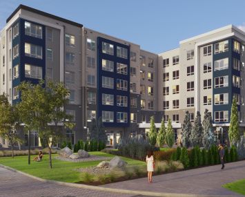 Renderings of Aura in Largo, Md.