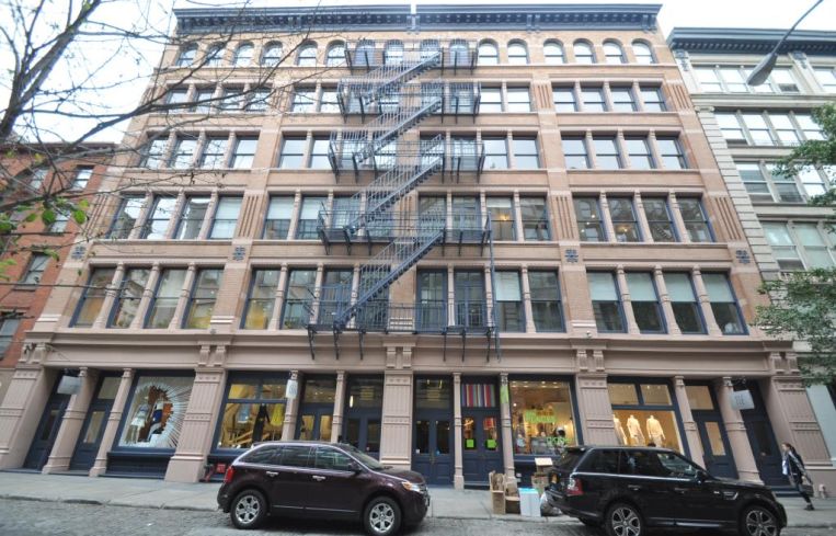 A building in SoHo