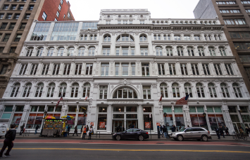 A mixed-used office building in Manhattan