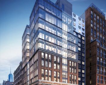 An office building in Manhattan