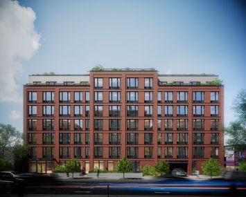 Rendering of 827 Sterling Place in Crown Heights, Brooklyn.