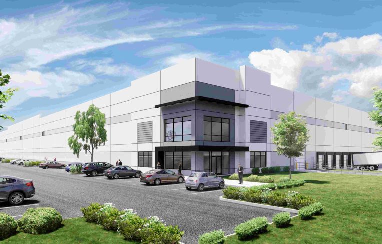 Rendering of Cherokee Commerce Center 85, a five-building, 290-acre industrial park in Gaffney, S.C.