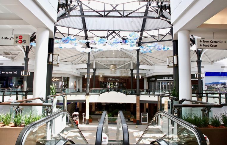 Westfield Valencia Town Center Mall in Santa Clarita, California.