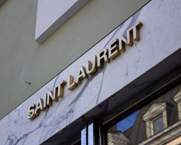 A Saint Laurent store