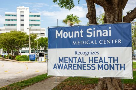 Mount Sinai Medical Center hospital in Miami Beach. 