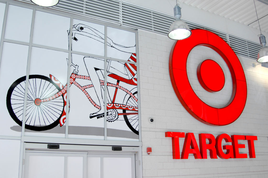 Bicycle in target discount store