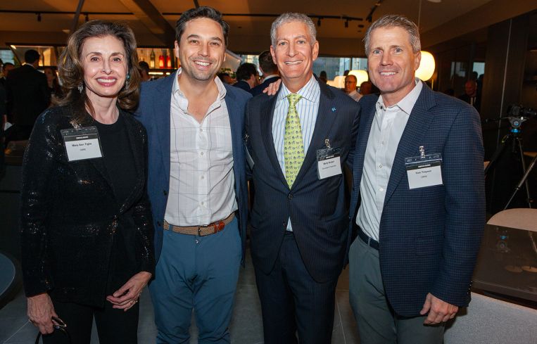 Real estate veterans (from left) Mary Ann Tighe, Timothy Richards, Marty Burger and Tom Traynor.