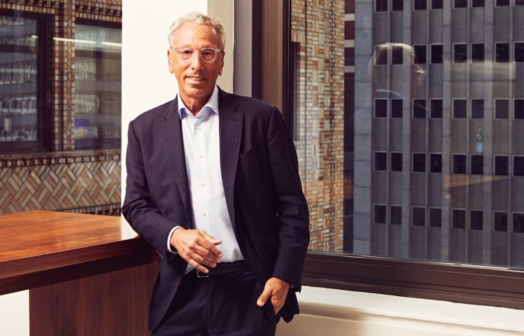 A man in his office
