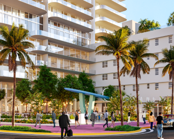 Proposed redevelopment of the Clevelander Hotel.